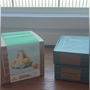 KiwiCo Panda Crates (7 months - 12 months) and Activity Pyramid